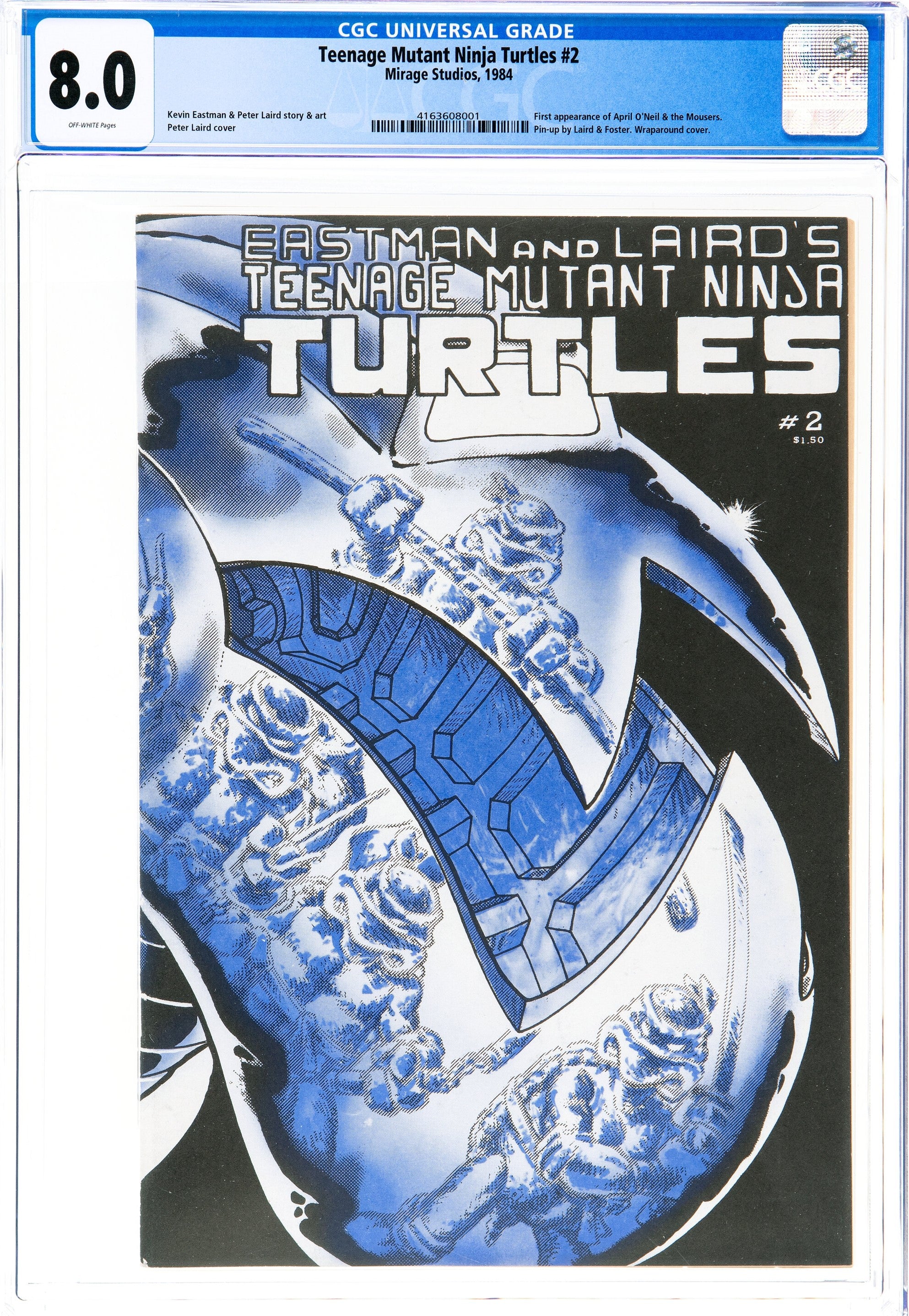 Teenage Mutant Ninja Turtles # 2 – JJ's Graded Comics Emporium